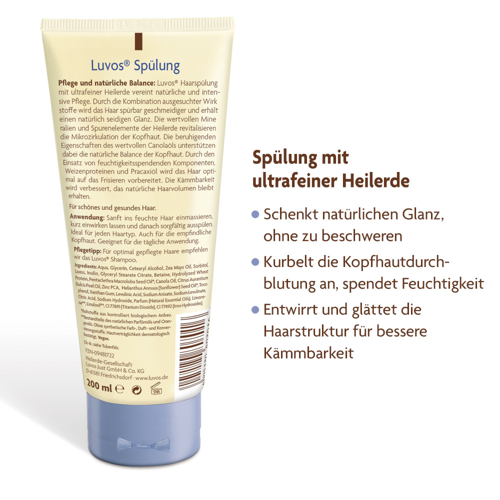Luvos HEILERDE Spülung  200 ml Haarspülung
