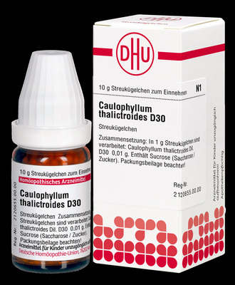 CAULOPHYLLUM THALICTROIDES D 30 Globuli 10 g Globuli