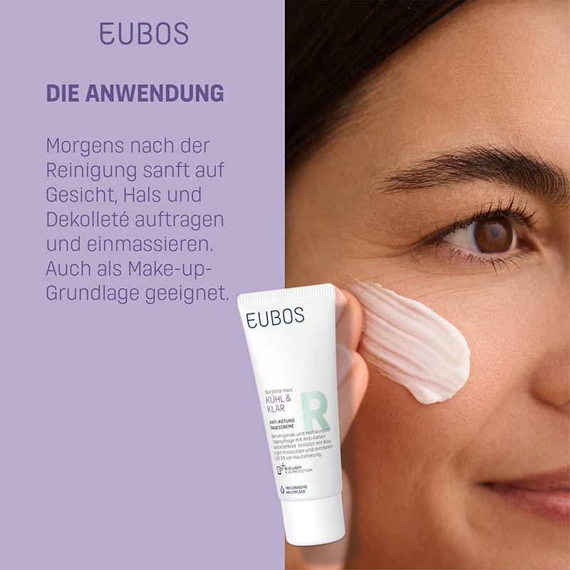 EUBOS KÜHL & KLAR ANTI - RÖTUNG TAGESCREME LSF 20 40 ml Creme