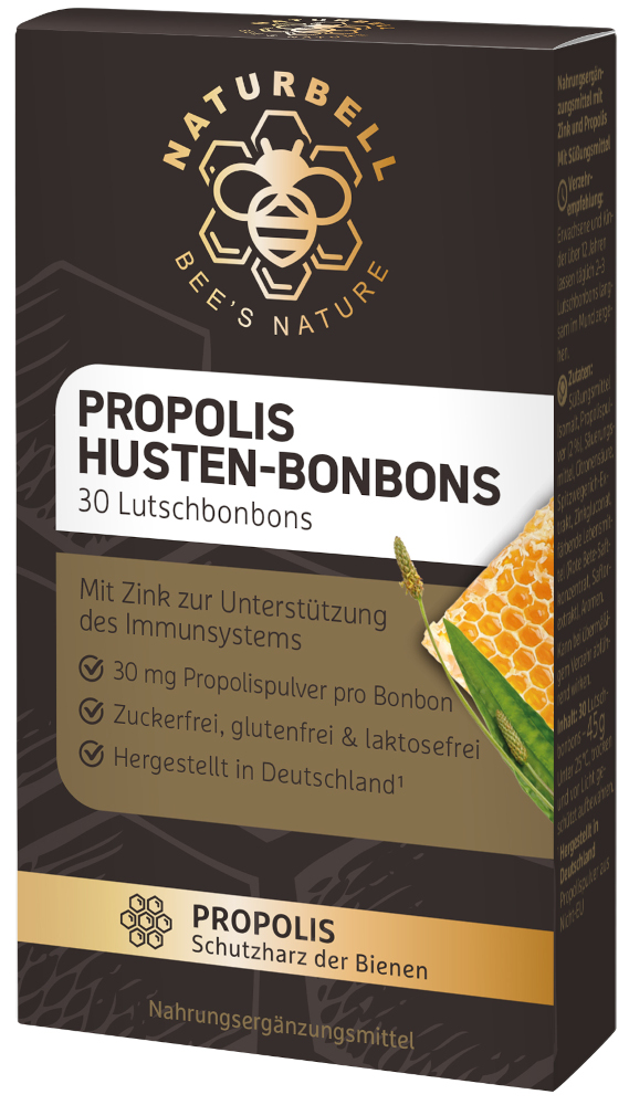 NATURBELL PROPOLIS HUSTEN-BONBONS 30 St Bonbons