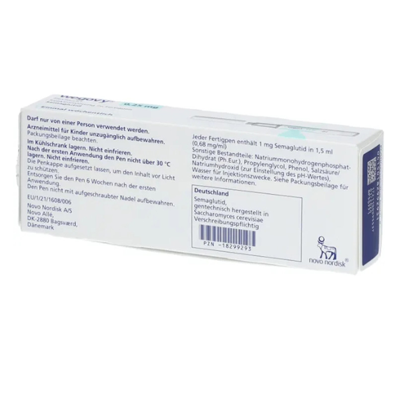 wegovy 0.25mg FlexTouch 1X1.5 ml Injektionslösung