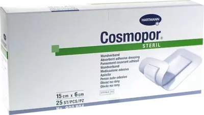 COSMOPOR steril 6x15 cm 25 St Pflaster