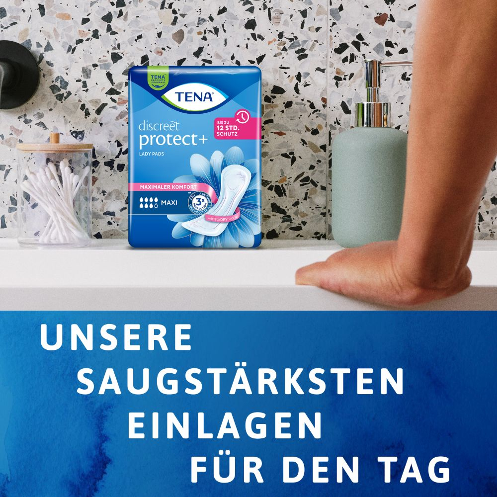TENA Lady Discreet Maxi Inkontinenz Einlagen 12 St Binden