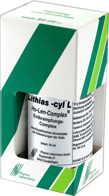 LITHIAS cyl L Ho-Len-Complex Entkrampfungskomplex 100 ml Tropfen