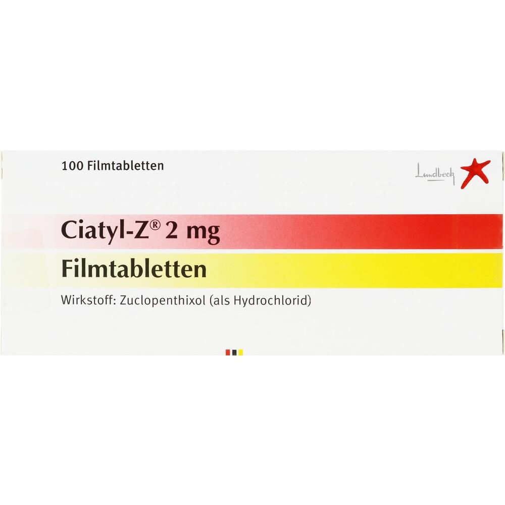 Ciatyl-Z 2 mg 100 St Filmtabletten