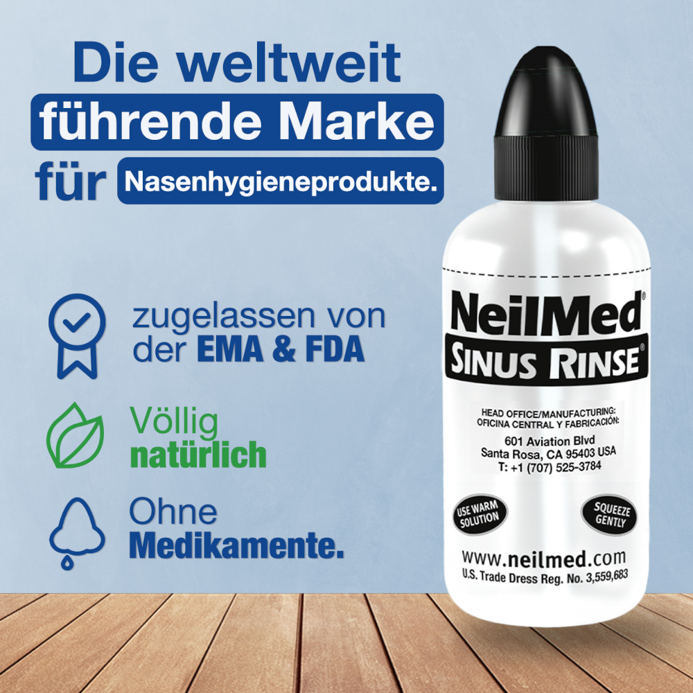 NeilMed SINUS RINSE Nasendusche 1 Packung Salz
