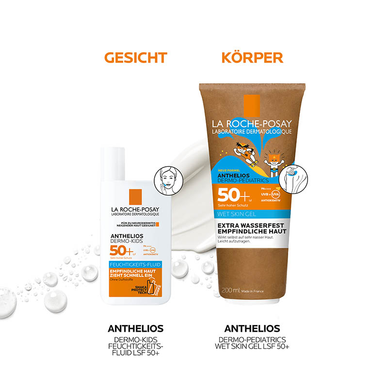 LA ROCHE-POSAY ANTHELIOS Dermo-Kids Wet Skin Gel LSF 50+ 200 ml Gel