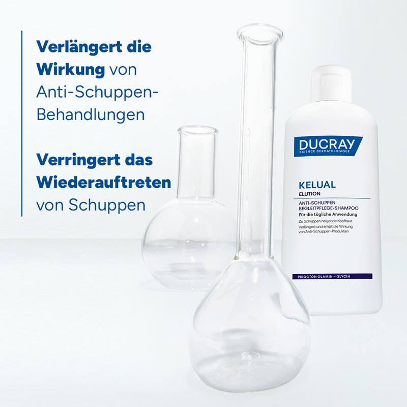 DUCRAY ELUTION Anti-Schuppen Begleitpflege-Shampoo 400 ml Shampoo