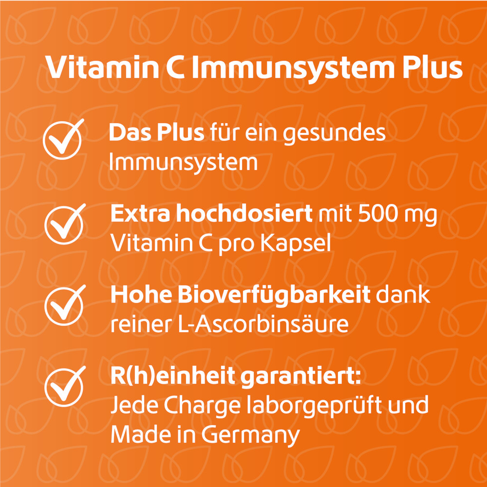 Vitamin C Immunsystem Plus 120 St Kapseln