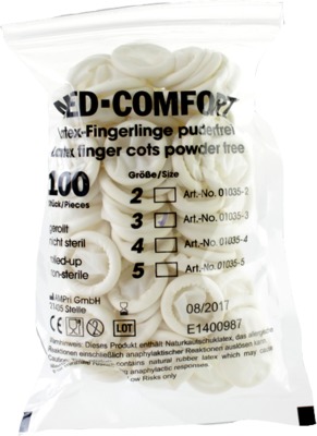 Fingerling  Latex OP Größe 3 100 St