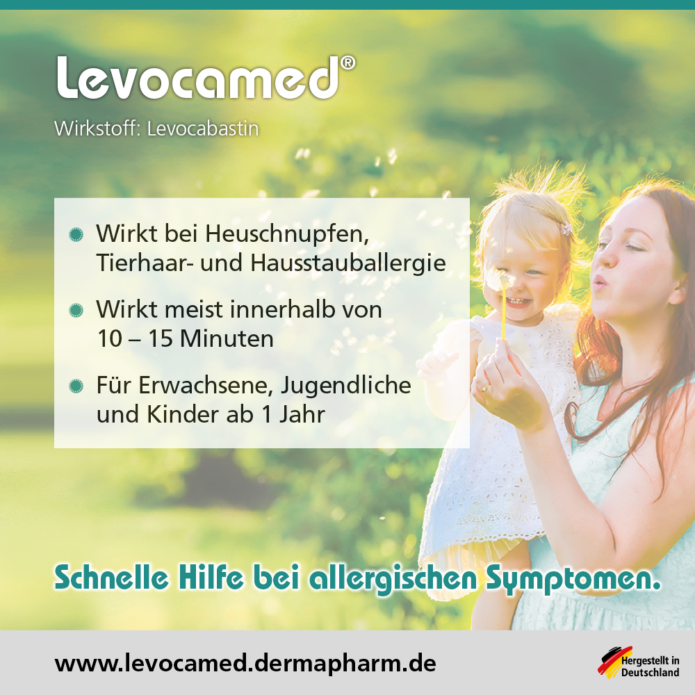 Levocamed 0,5mg/ml Nasenspray 5 ml Nasenspray