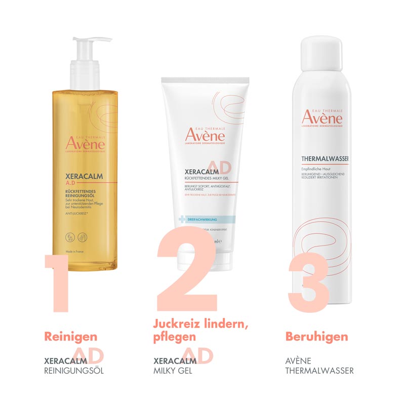 Avène XERACALM AD RÜCKFETTENDES MILKY GEL  200 ml Gel