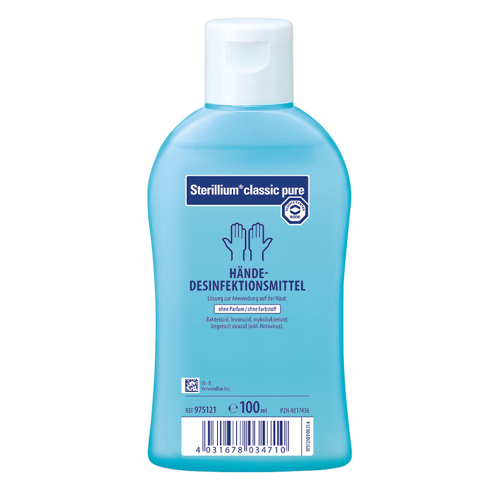 Sterillium classic pure Hände-Desinfektionsmittel 100 ml Lösung