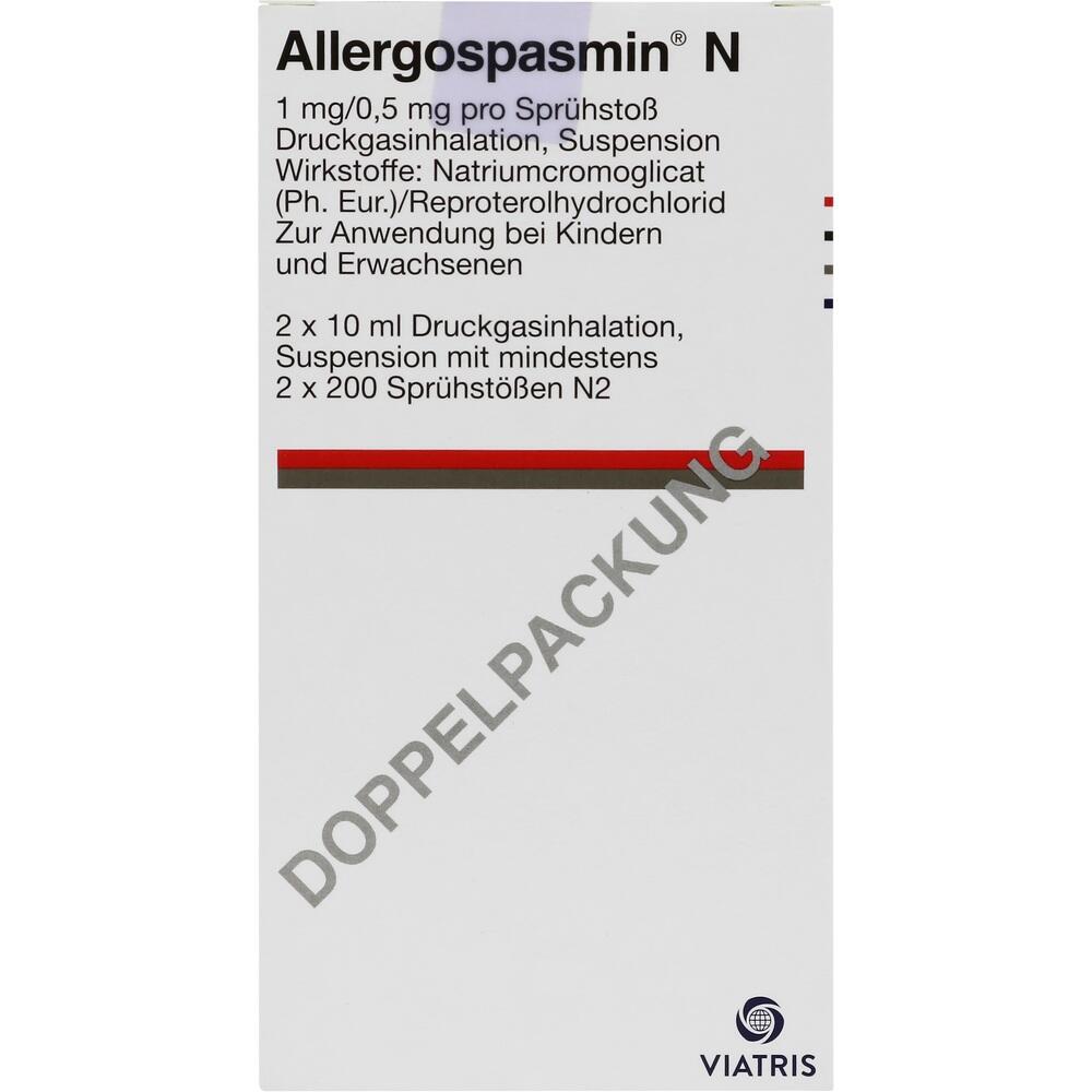 Allergospasmin N 2X10 ml Dosieraerosol