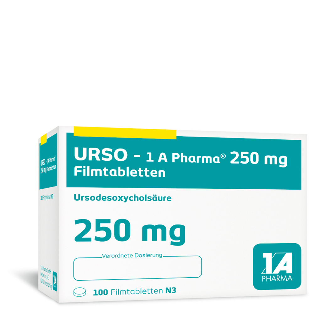 URSO -1 A Pharma 250mg 100 St Filmtabletten