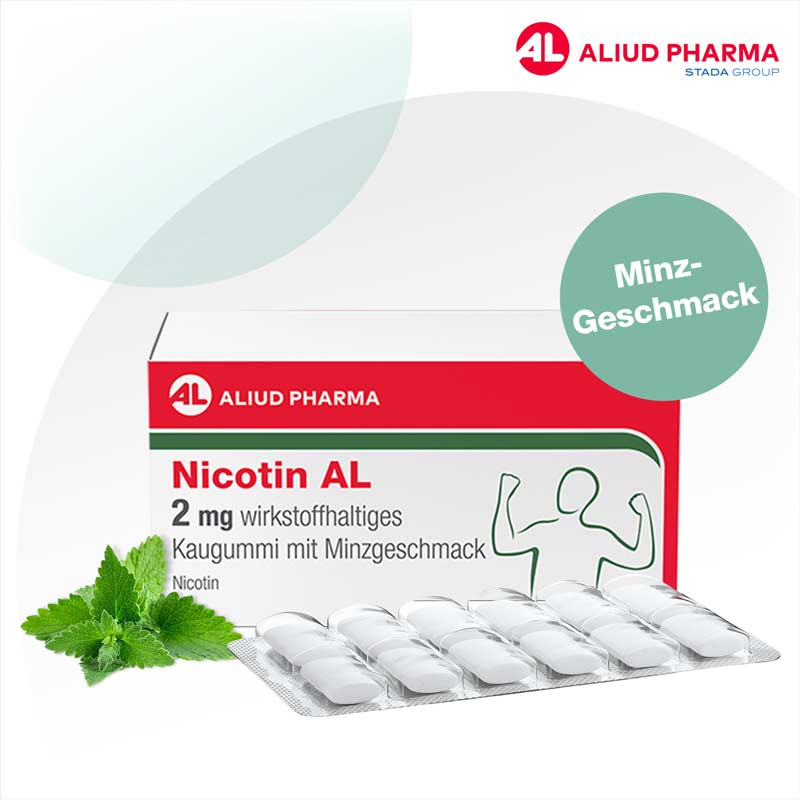 Nicotin AL 2 mg 204 St Kaugummi
