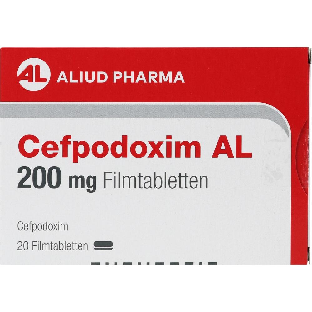 CEFPODOXIM AL 200mg 20 St Filmtabletten