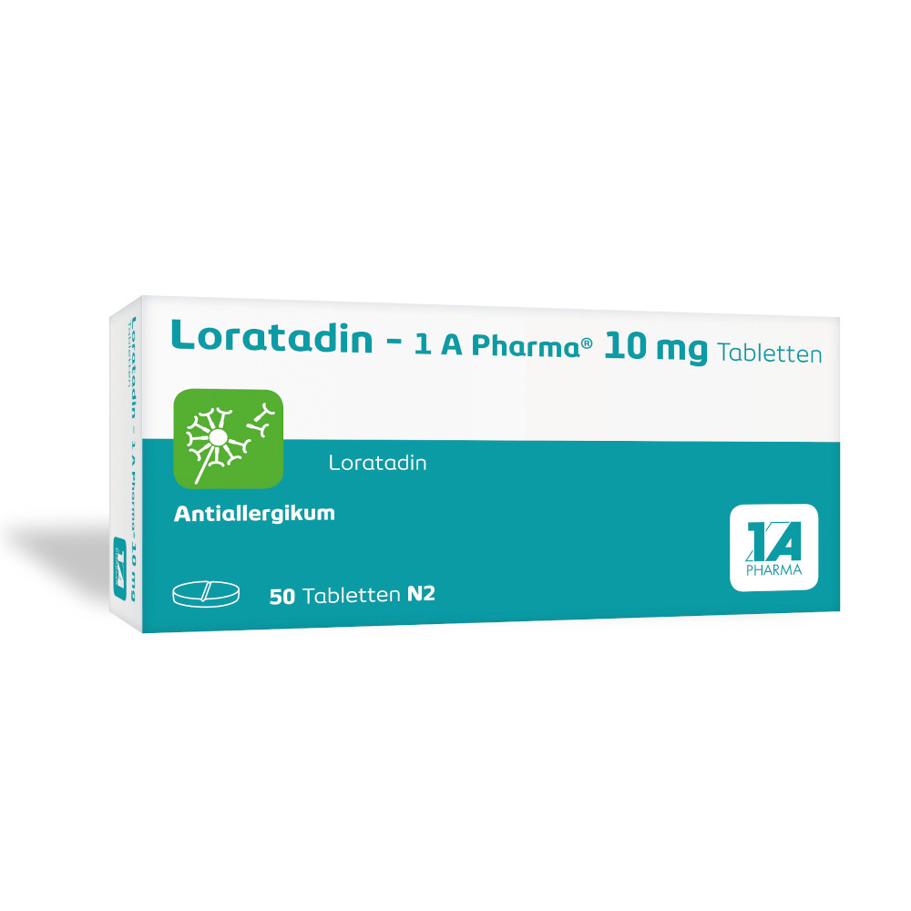 Loratadin - 1 A Pharma 50 St Tabletten