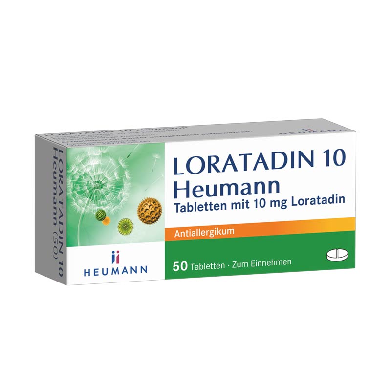 LORATADIN 10 Heumann 50 St Tabletten