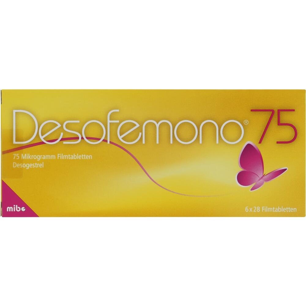 DESOFEMONO 75 Mikrogramm Filmtabletten 6X28 St Filmtabletten