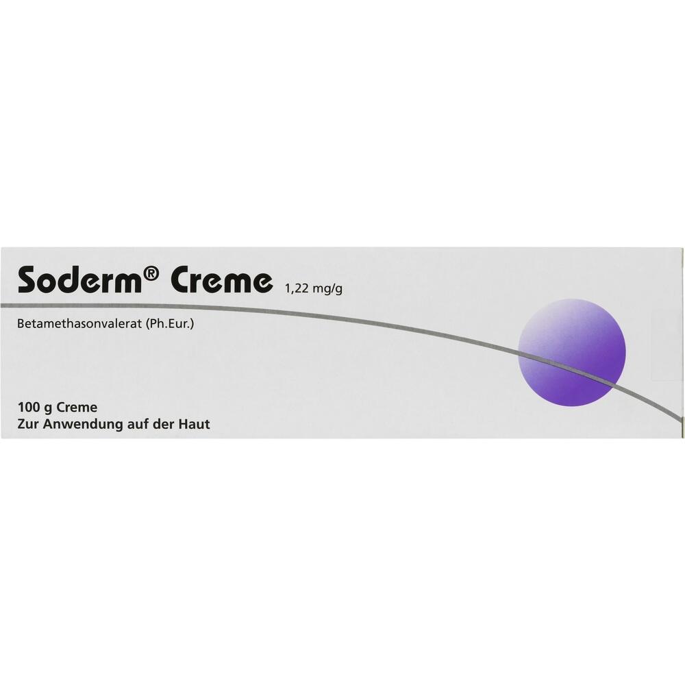 Soderm Creme 1,22 mg/g 100 g Creme