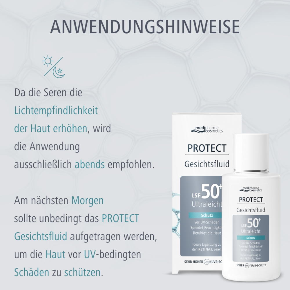 medipharma cosmetics Protect Gesichtsfluid LSF 50+ 50 ml Creme