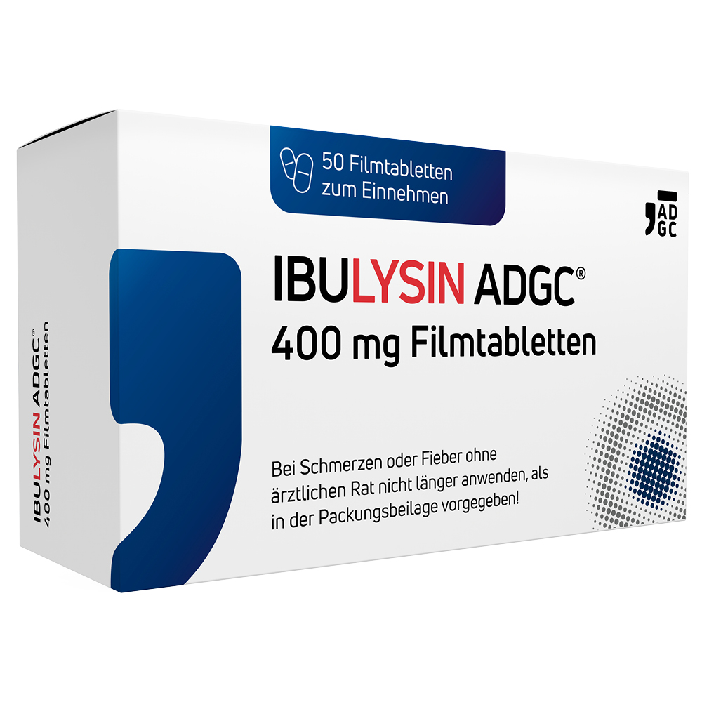 IBULYSIN ADGC 400 mg 50 St Filmtabletten