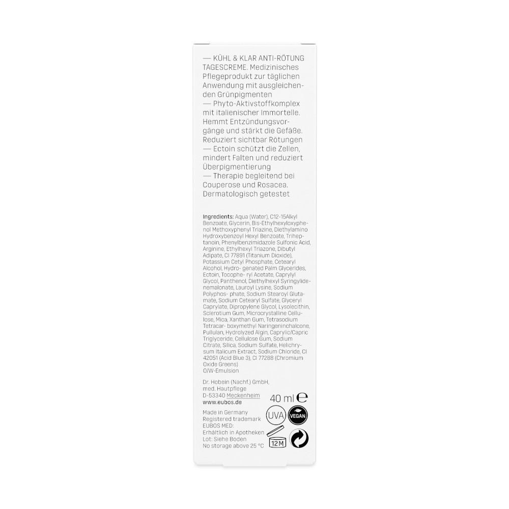 Eubos Kühl & Klar Tagescreme LSF 50+ 40 ml Tagescreme