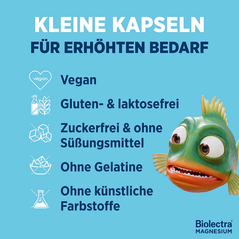 Biolectra MAGNESIUM 300mg  40 St Kapseln