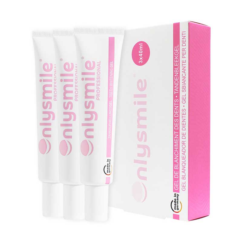 onlysmile Zahnaufhellungsgel 3 x 40 ml 3X40 ml Zahngel