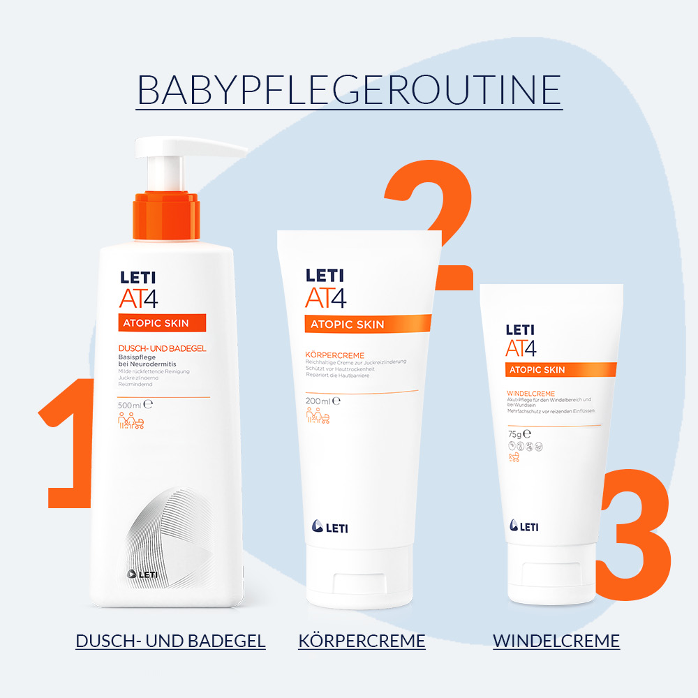 LETI AT4 Windelcreme 75 g Paste