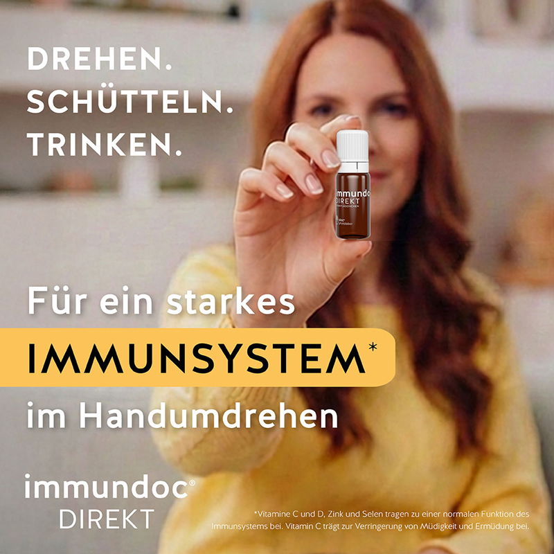 immundoc DIREKT TRINKFLÄSCHCHEN 6 St Trinkampullen