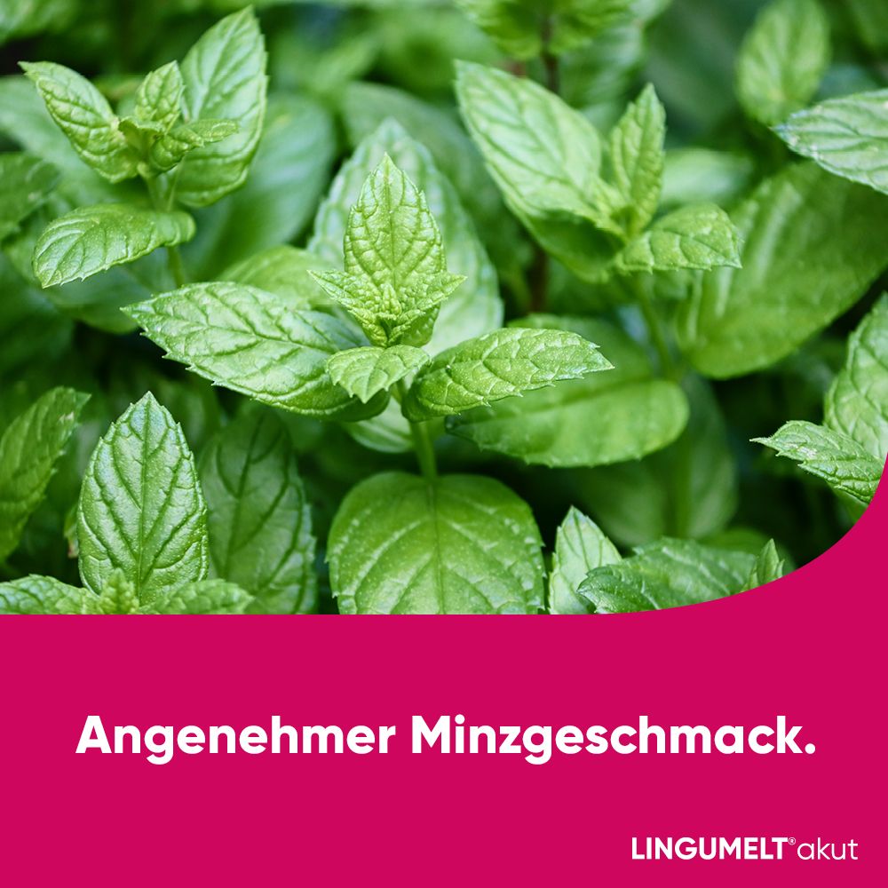 LINGUMELT akut 12 St Schmelztabletten