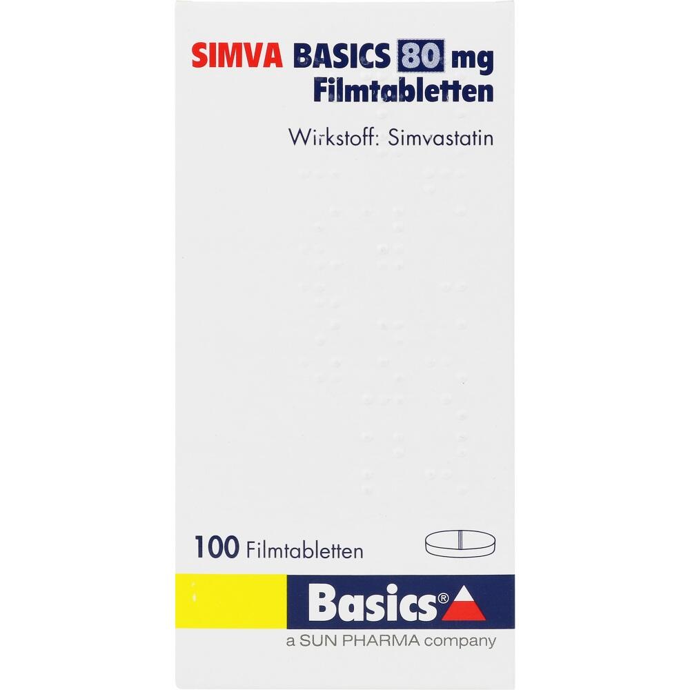 SIMVA  BASICS 80mg 100 St Filmtabletten