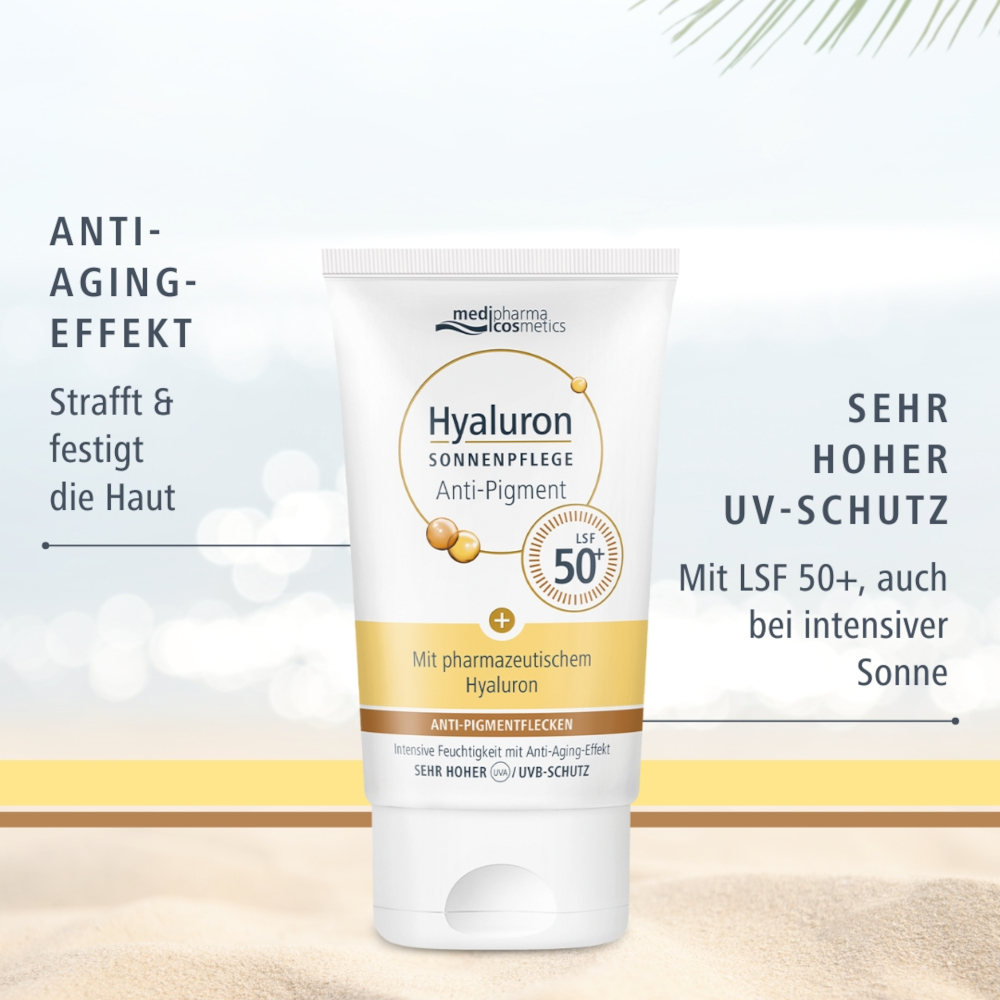 Hyaluron Sonnenpflege Anti-Pigment LSF 50+ 50 ml Creme