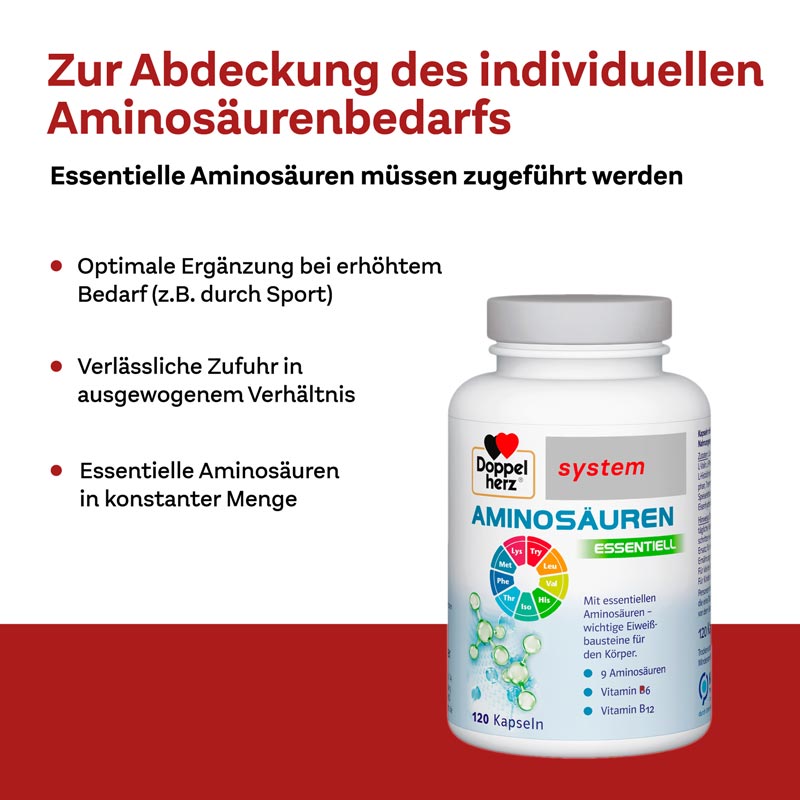 Doppelherz system AMINOSÄUREN ESSENTIELL 120 St Kapseln