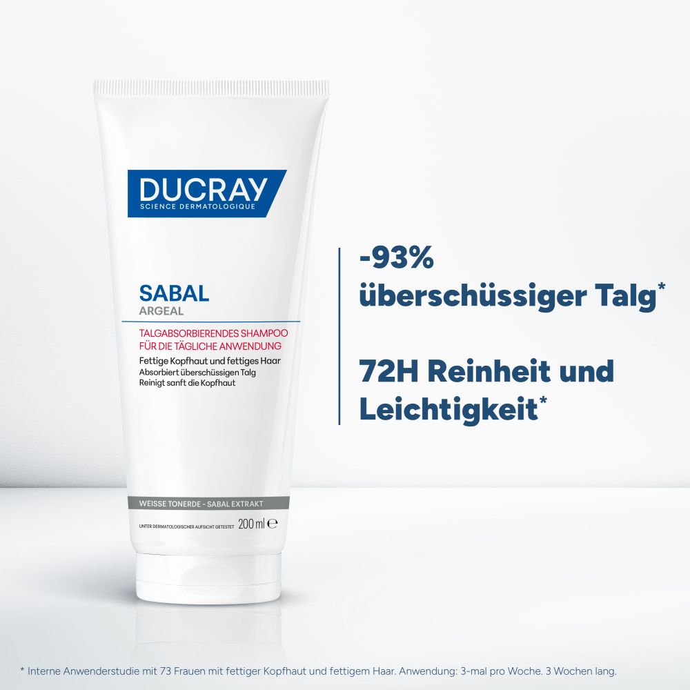 DUCRAY SABAL ARGEAL  Talgabsorbierendes Shampoo 200 ml Shampoo