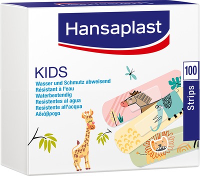 Hansaplast KIDS Strips 19x72mm + 20% Rabatt* 100 St Pflaster