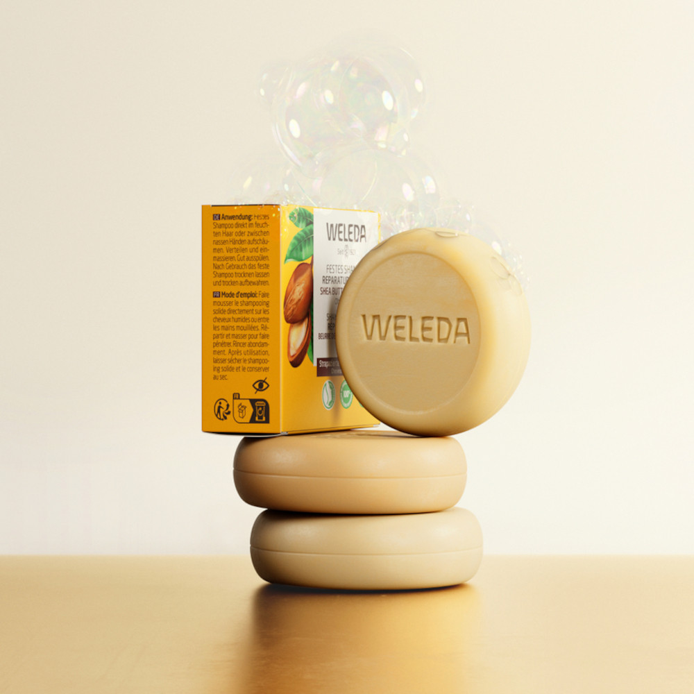 WELEDA FESTES SHAMPOO REPARATUR & PFLEGE 50 g Shampoo