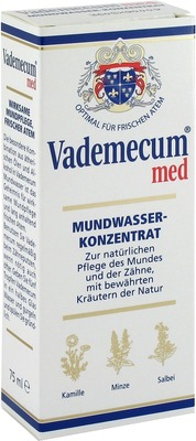 VADEMECUM MED Mundwasser Konzentrat 75 ml Lösung