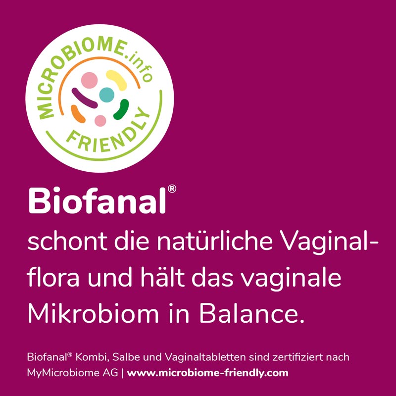 Biofanal bei Scheidenpilz  6 St Vaginaltabletten