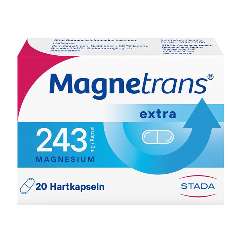 Magnetrans extra 243 mg Hartkapseln 20 St Hartkapseln