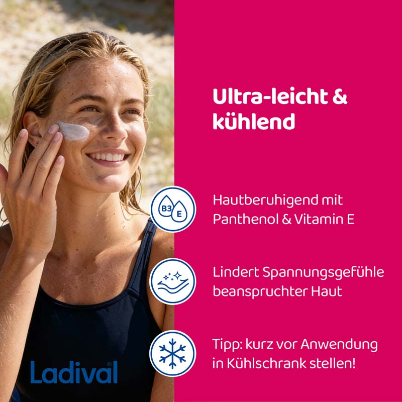 Ladival Sonnengestresste Haut Akut Serum Gesicht 50 ml Flüssigkeit