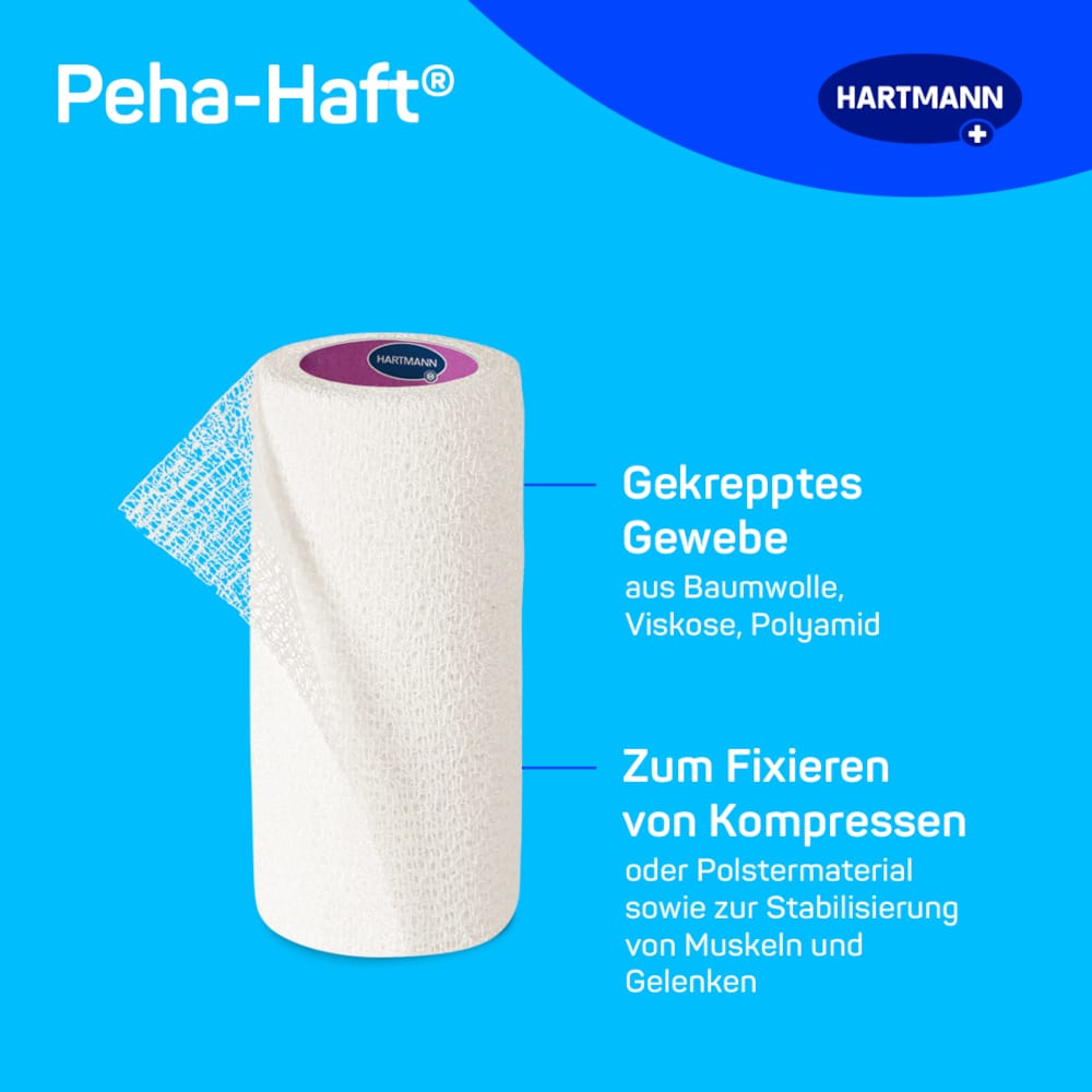 peha-haft Kohäsive Fixierbinde 6 cm x 4 m 1 St Binden peha-haft Kohäsive Fixierbinde 6 cm x 4 m 1 St Binden