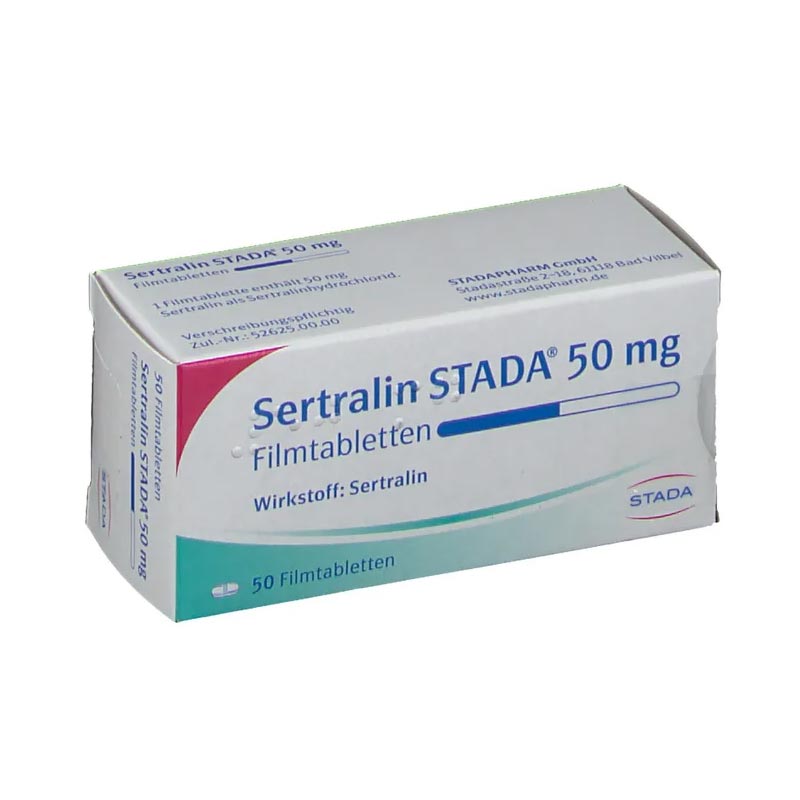 Sertralin STADA 50mg 50 St Filmtabletten