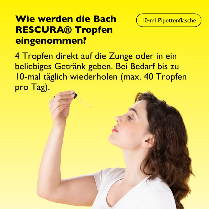 Bach RESCURA ORIGINAL BEI STRESS & ANSPANNUNG 10 ml Tropfen