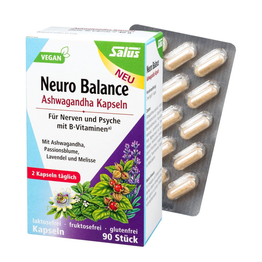 Salus Neuro Balance Ashwagandha 90 St Kapseln