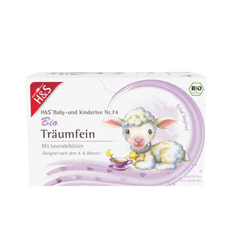 H&S Bio Baby- und Kindertee Träumfein 20X1.2 g Filterbeutel