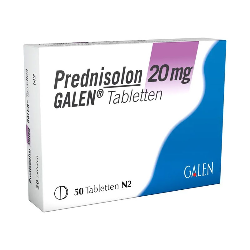 PREDNISOLON 20 mg GALEN Tabletten 50 St Tabletten