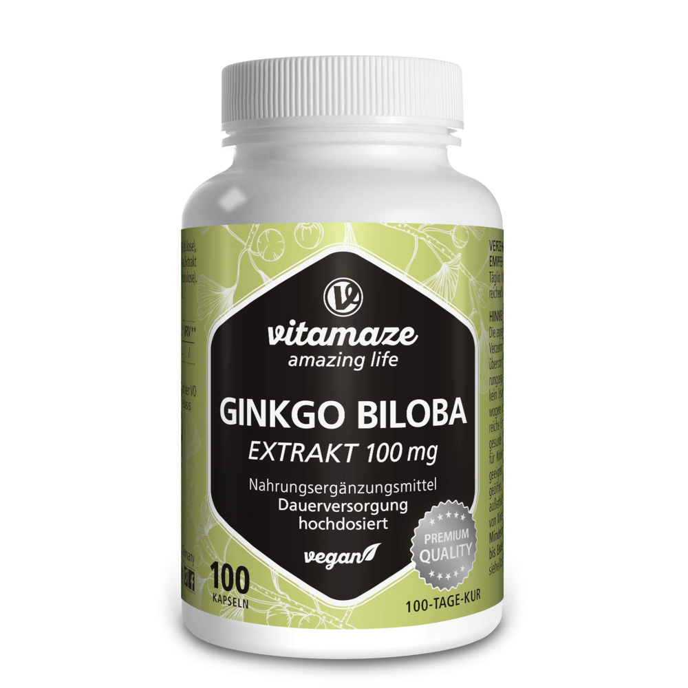 vitamaze GINKGO BILOBA 100 mg  100 St Kapseln
